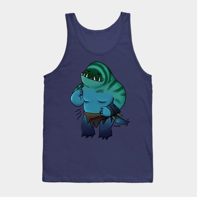 Dota 2 - Hungry Tidehunter Tank Top by giulia ashidani